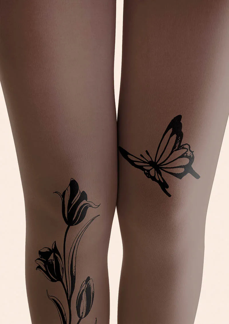 Viken Plan Soft Bloom Tights Hosiery Pantyhose