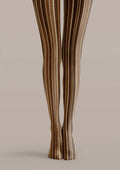 Viken Plan Coffee Grain Tights Hosiery Pantyhose
