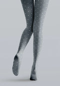 Viken Plan Blue Dots Tights Hosiery Pantyhose