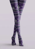 Viken Plan Christmas Snowman Graphic Tights Hosiery Pantyhose