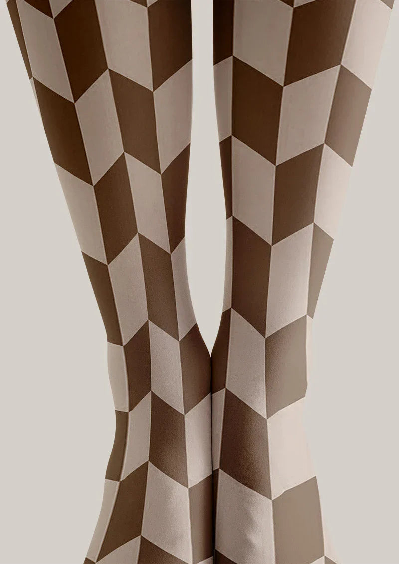 Viken Plan Cubecharm Tights Hosiery Pantyhose