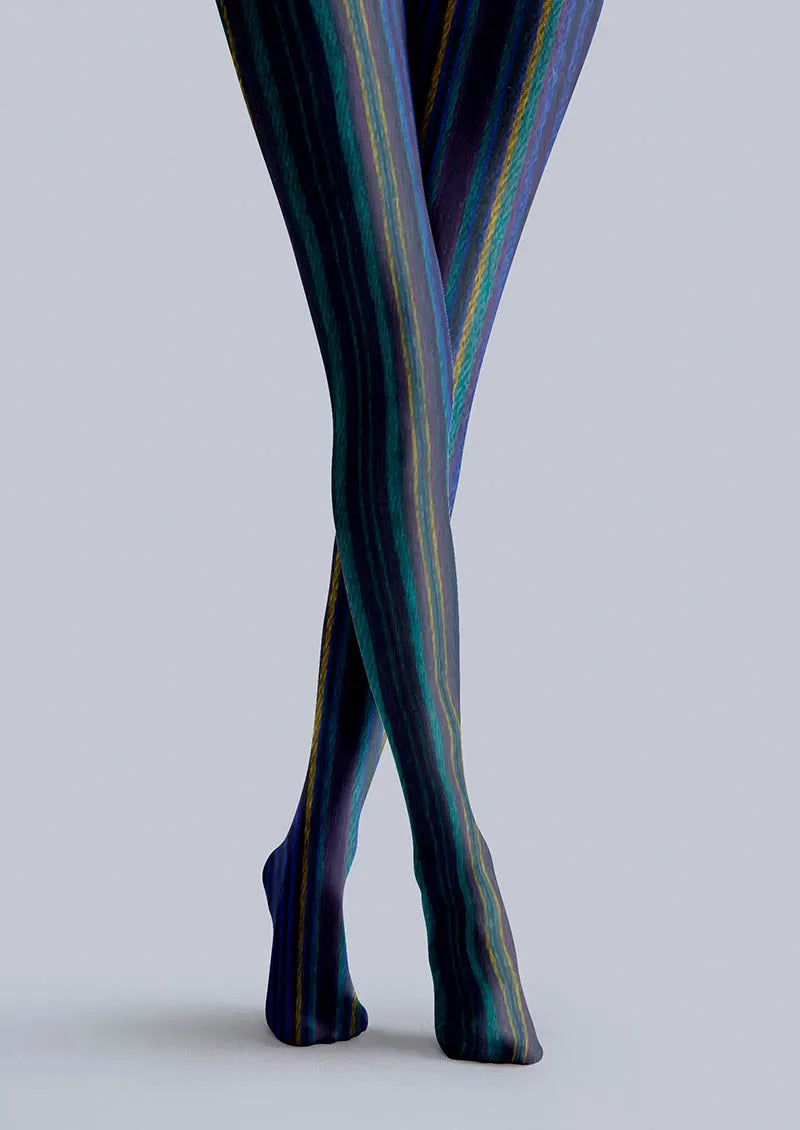 Viken Plan Geometric Art Visual Order Tights Hosiery Pantyhose