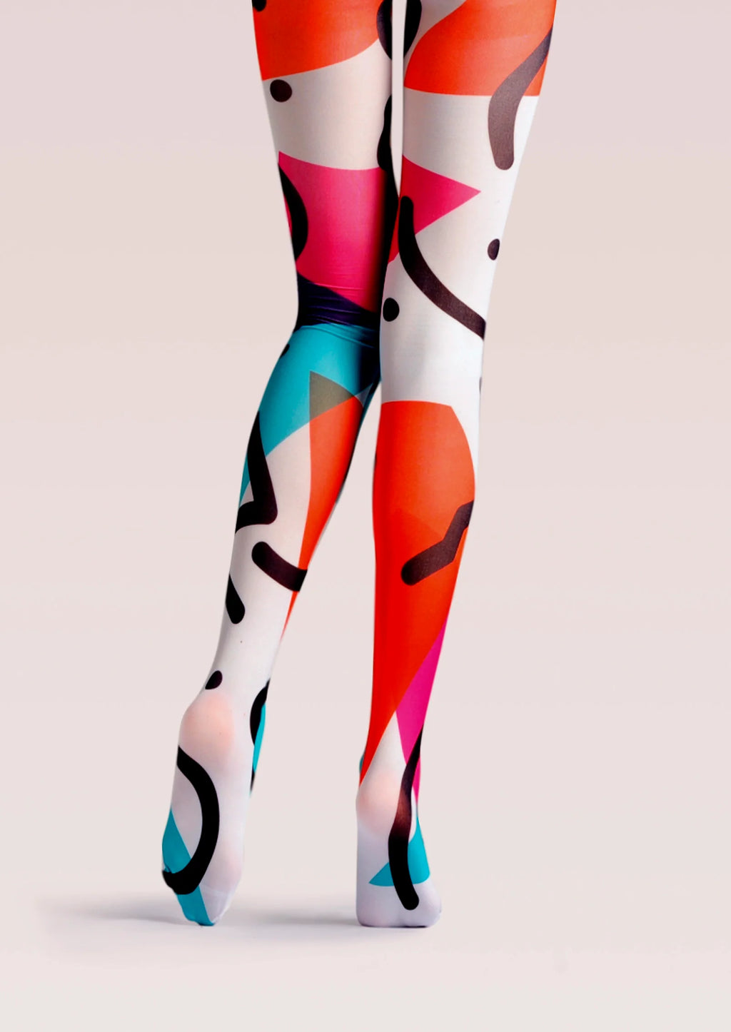 Viken Plan Bouncy Fun Circle Tights Hosiery Pantyhose