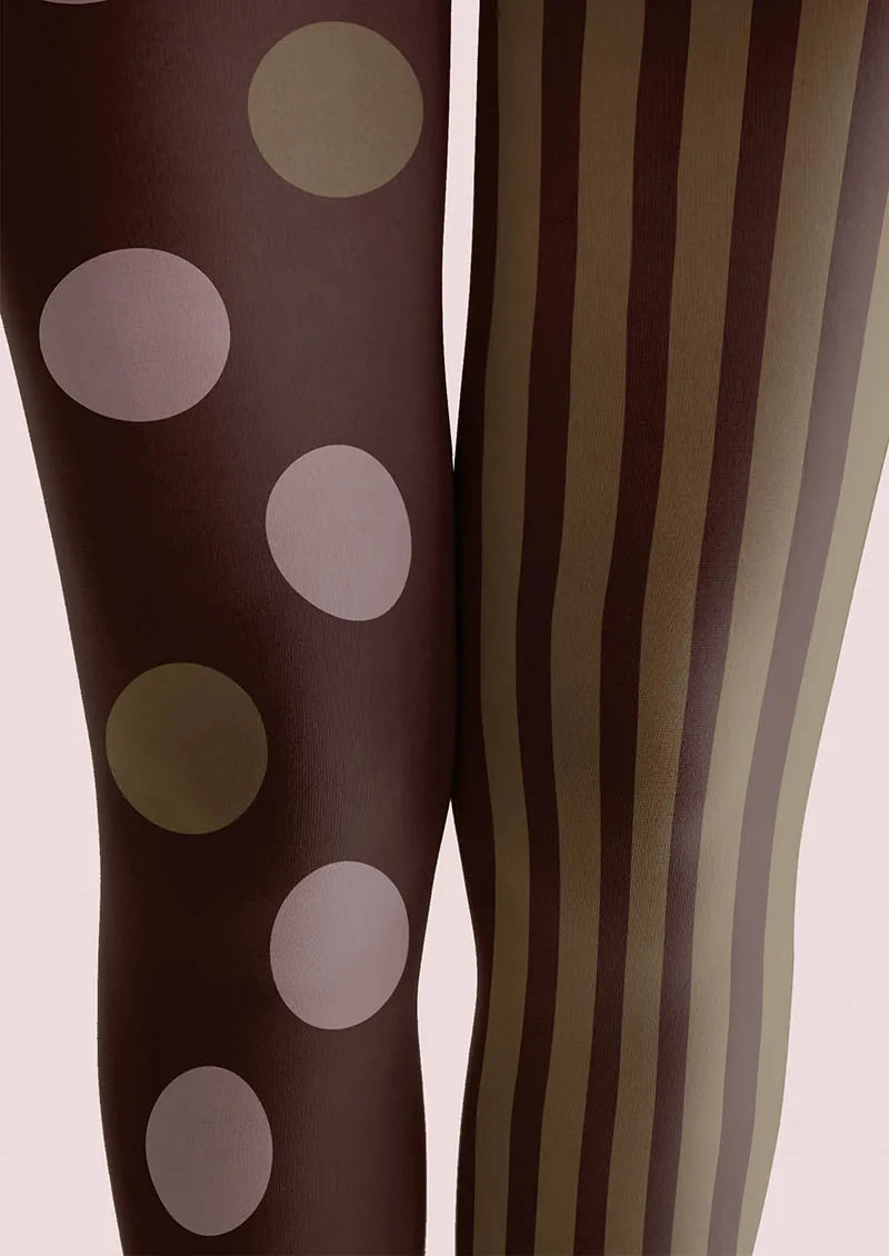 Viken Plan Clash Forms Tights Hosiery Pantyhose