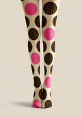 Viken Plan Candy Dots Tights Hosiery Pantyhose