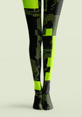 Viken Plan Cyberpunk Block Tights Hosiery Pantyhose