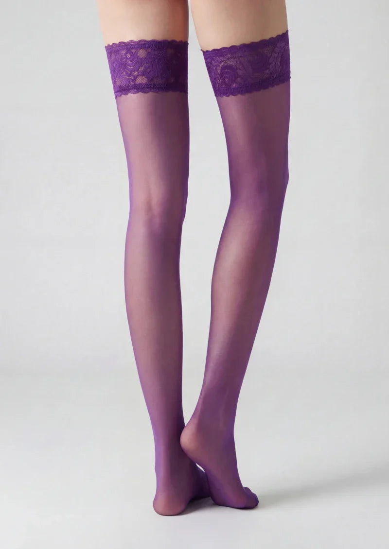 Viken Plan Vintage Lace Sexy Over-the-Knee Stockings Hosiery