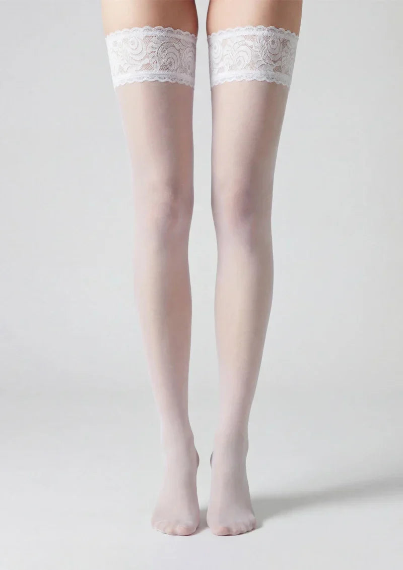 Viken Plan Vintage Lace Sexy Over-the-Knee Stockings Hosiery