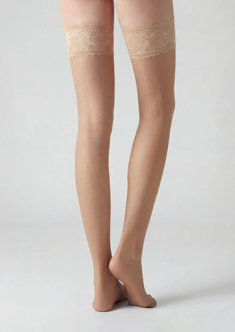 Viken Plan Vintage Lace Sexy Over-the-Knee Stockings Hosiery