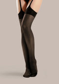 Viken Plan Four-Way Open-Crotch Lace Cut-Out Suspender Pantyhose Tights Hosiery