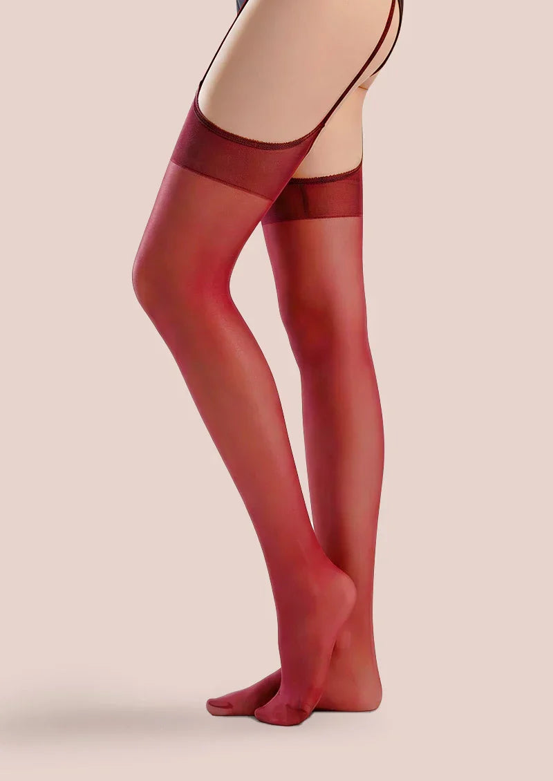 Viken Plan Four-Way Open-Crotch Lace Cut-Out Suspender Pantyhose Tights Hosiery