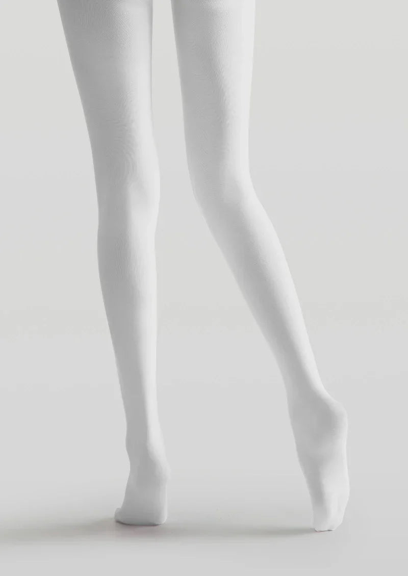 Viken Plan White Black Tattoo Graphic Tights Hosiery Pantyhose