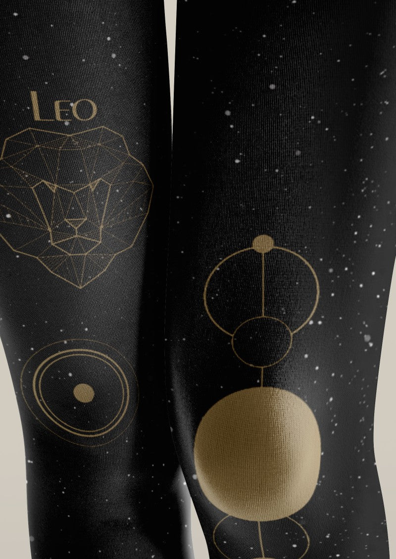 Viken Plan Leo Zodiac Tights Hosiery Pantyhose