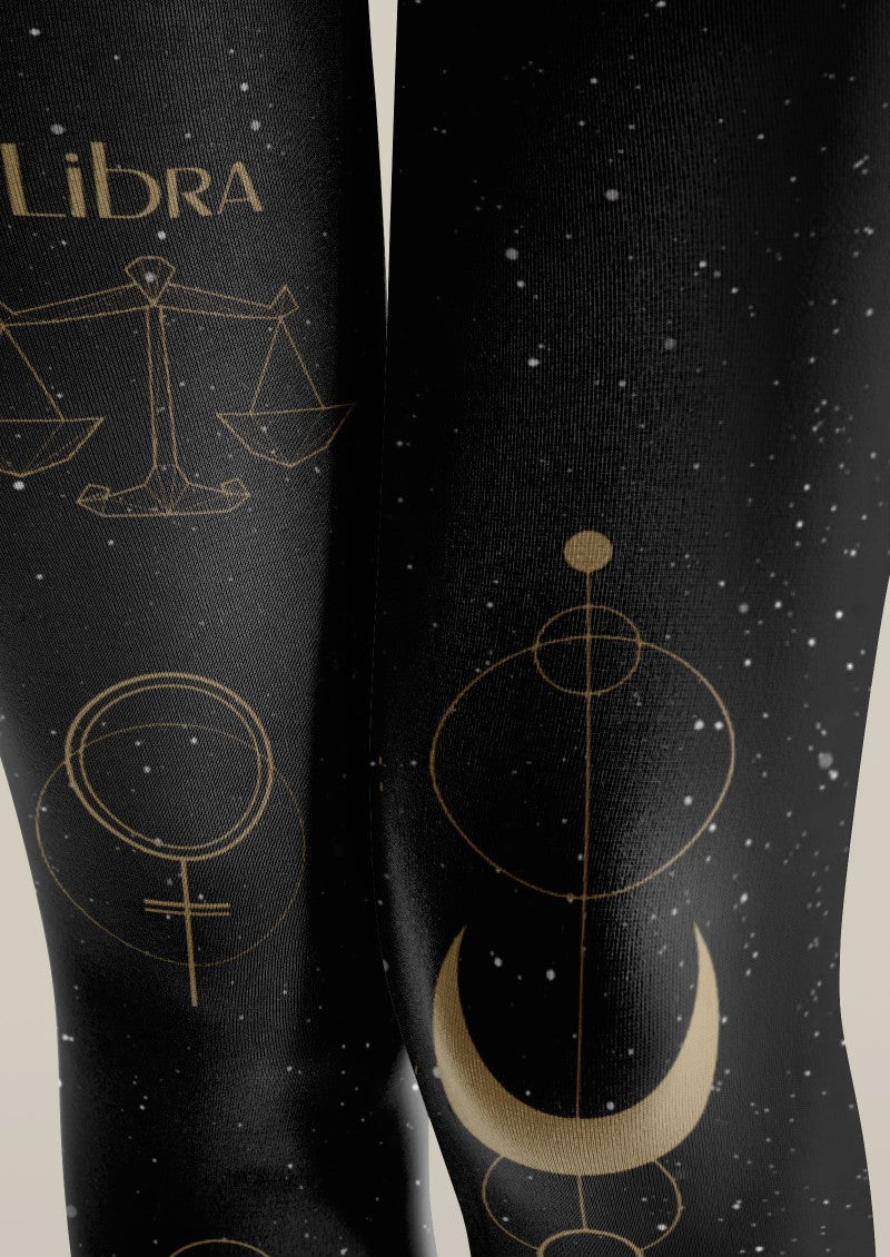 Viken Plan Libra Zodiac Tights Hosiery Pantyhose