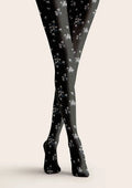 Viken Plan Dark Petals Tights Hosiery Pantyhose