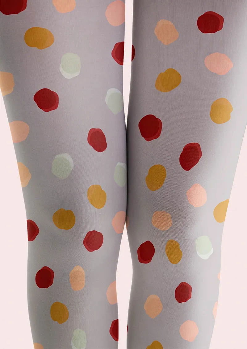 Viken Plan Soft Polka Tights Hosiery Pantyhose