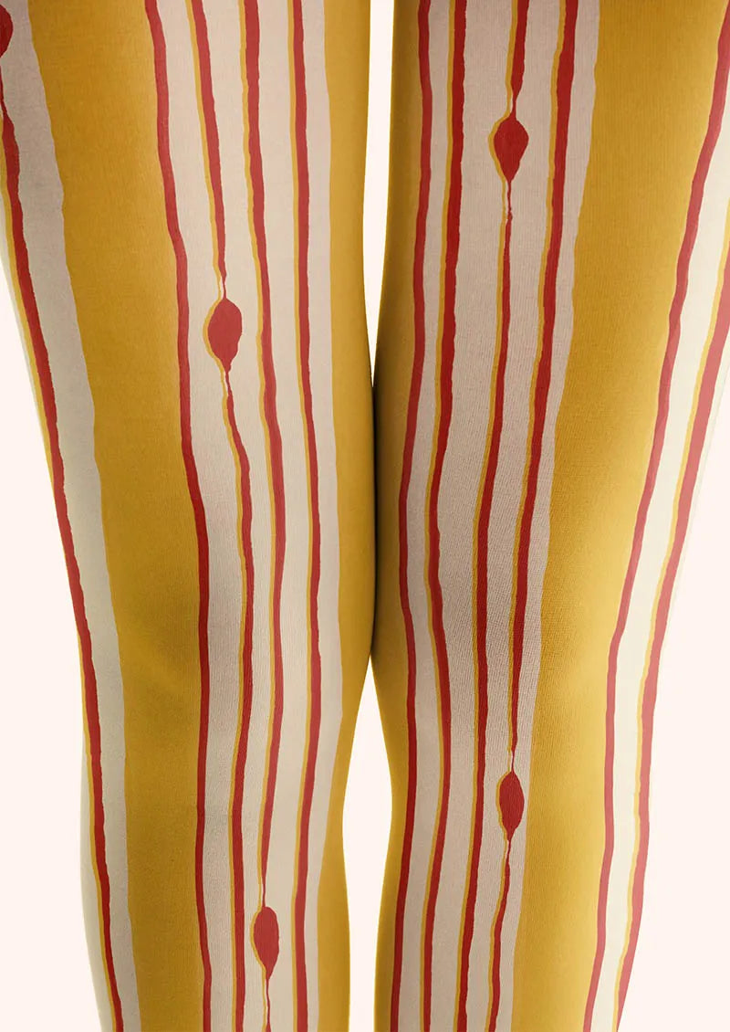 Viken Plan Sunline Stripes Tights Hosiery Pantyhose