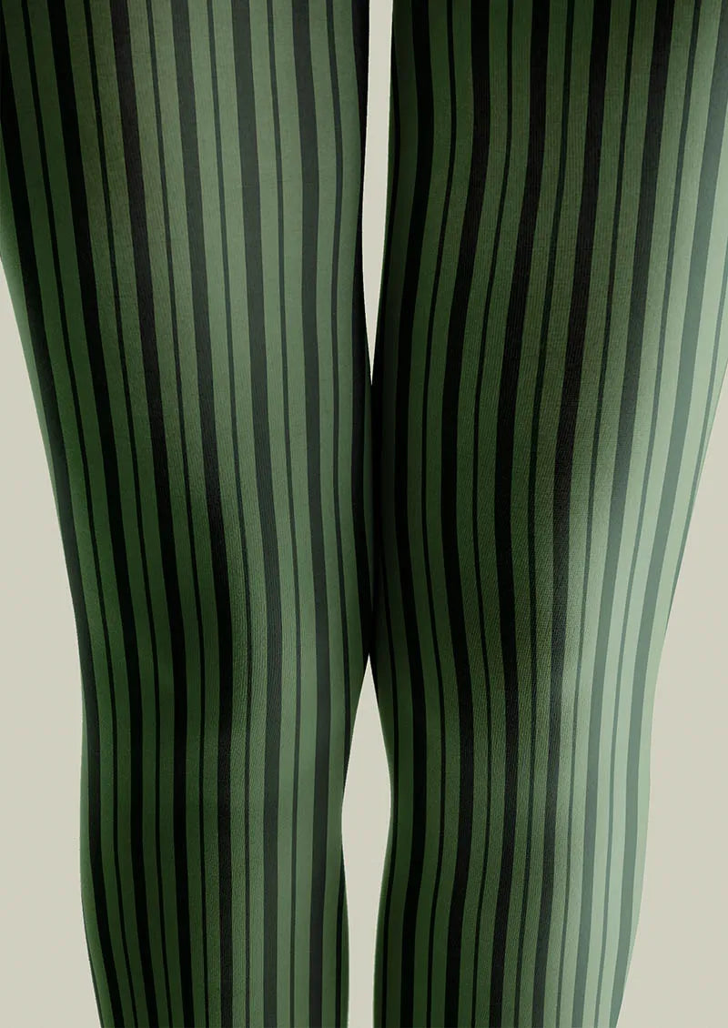 Viken Plan Geometric Art Forest Lines Tights Hosiery Pantyhose