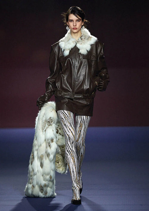 Viken Plan Animal Print Tights Geometric Tights/Tights [Urban Zebra]