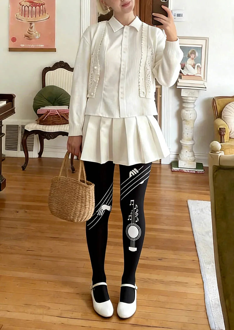 Viken Plan Musical elements Freestyle Jam Tights Hosiery Pantyhose