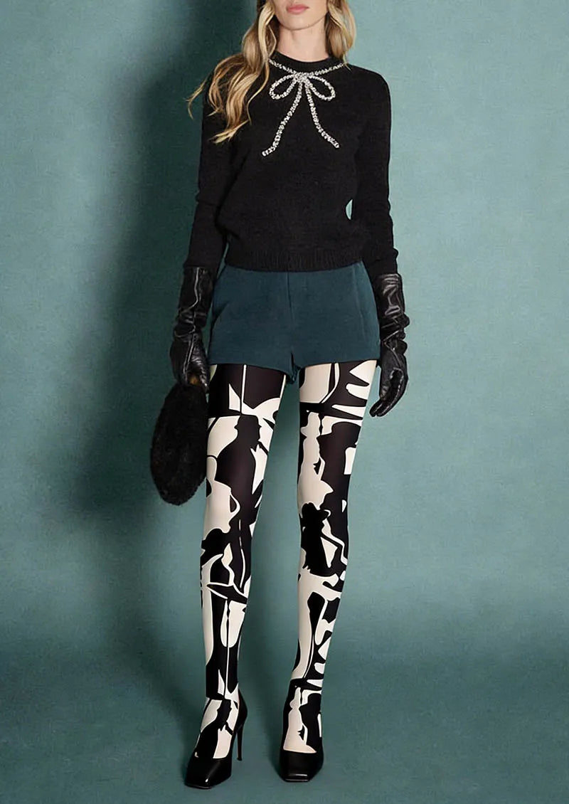 Viken Plan Musical elements Soundwave Mono Tights Hosiery Pantyhose